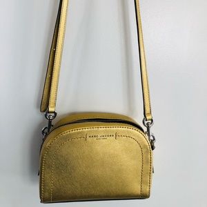 Marc Jacobs Gold Crossbody Bag